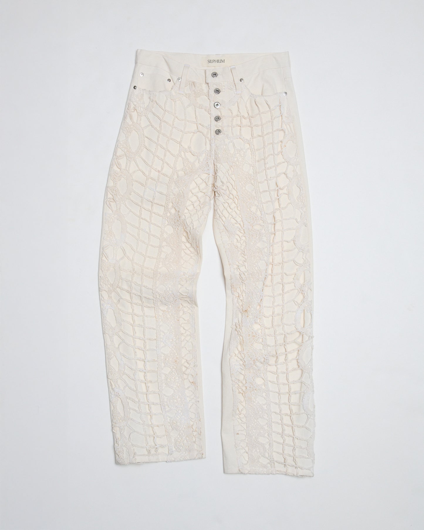CORE DENIM - ECRU LACE