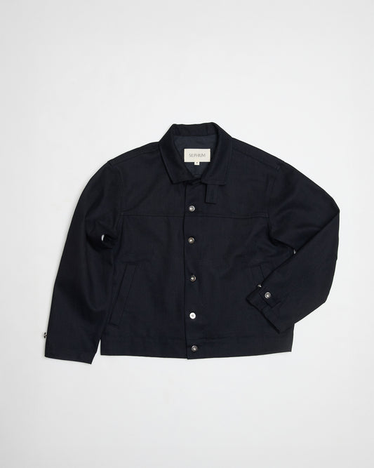 DENIM JACKET - BLACK
