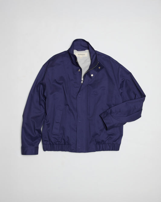 BOMBER JACKET - ROYAL BLUE