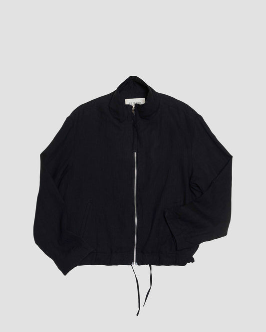 ZIP UP JACKET - BLACK