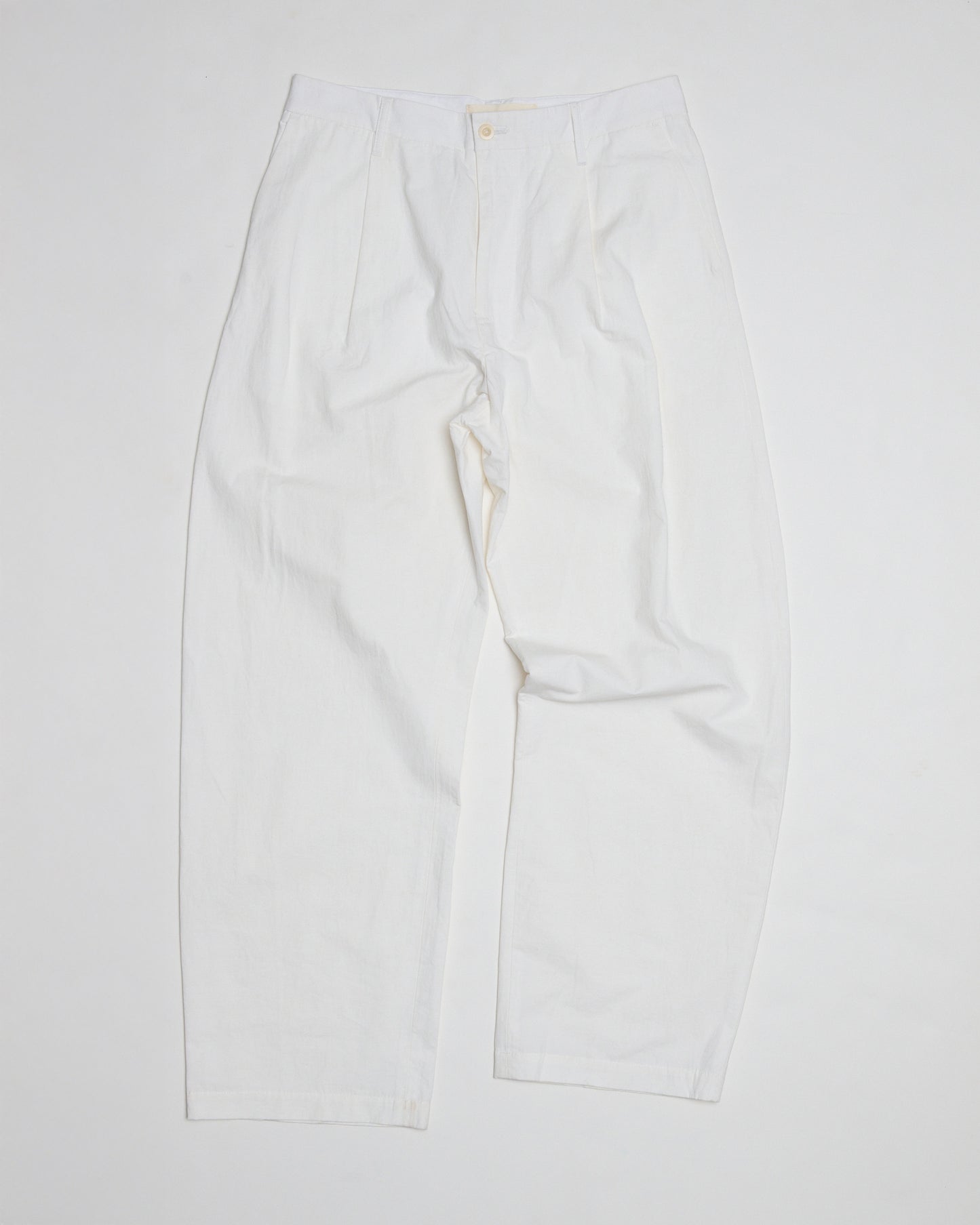 CURVE TROUSER - WHITE