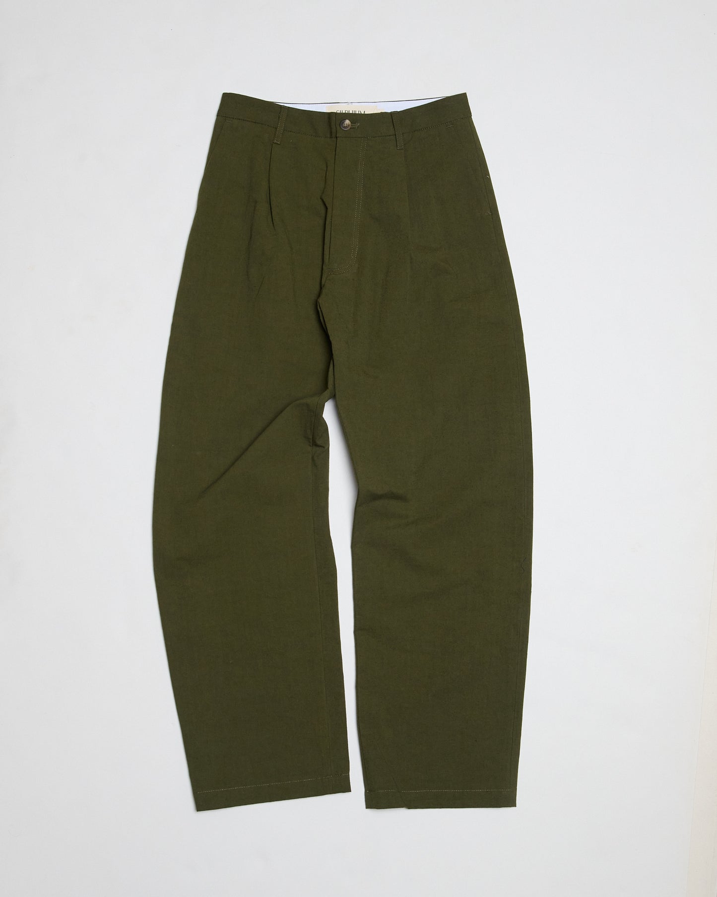 THE CURVE TROUSER - OLIVE