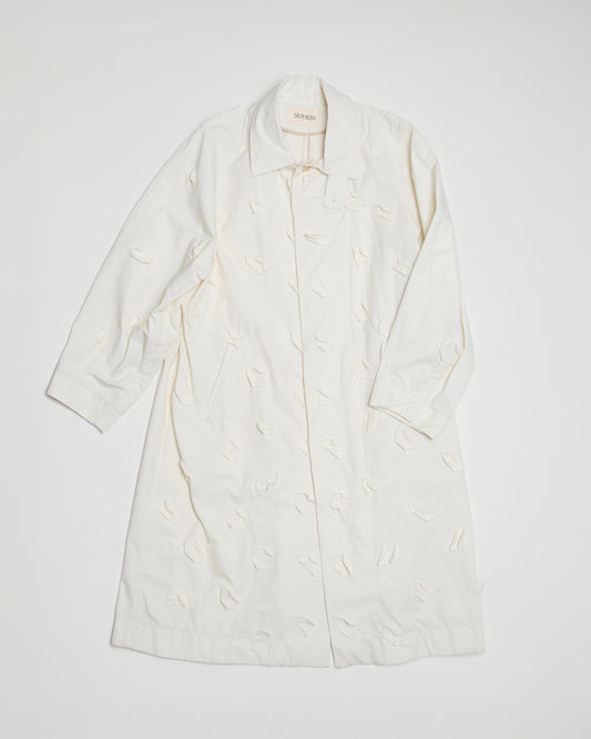 THE CAR COAT - WHITE