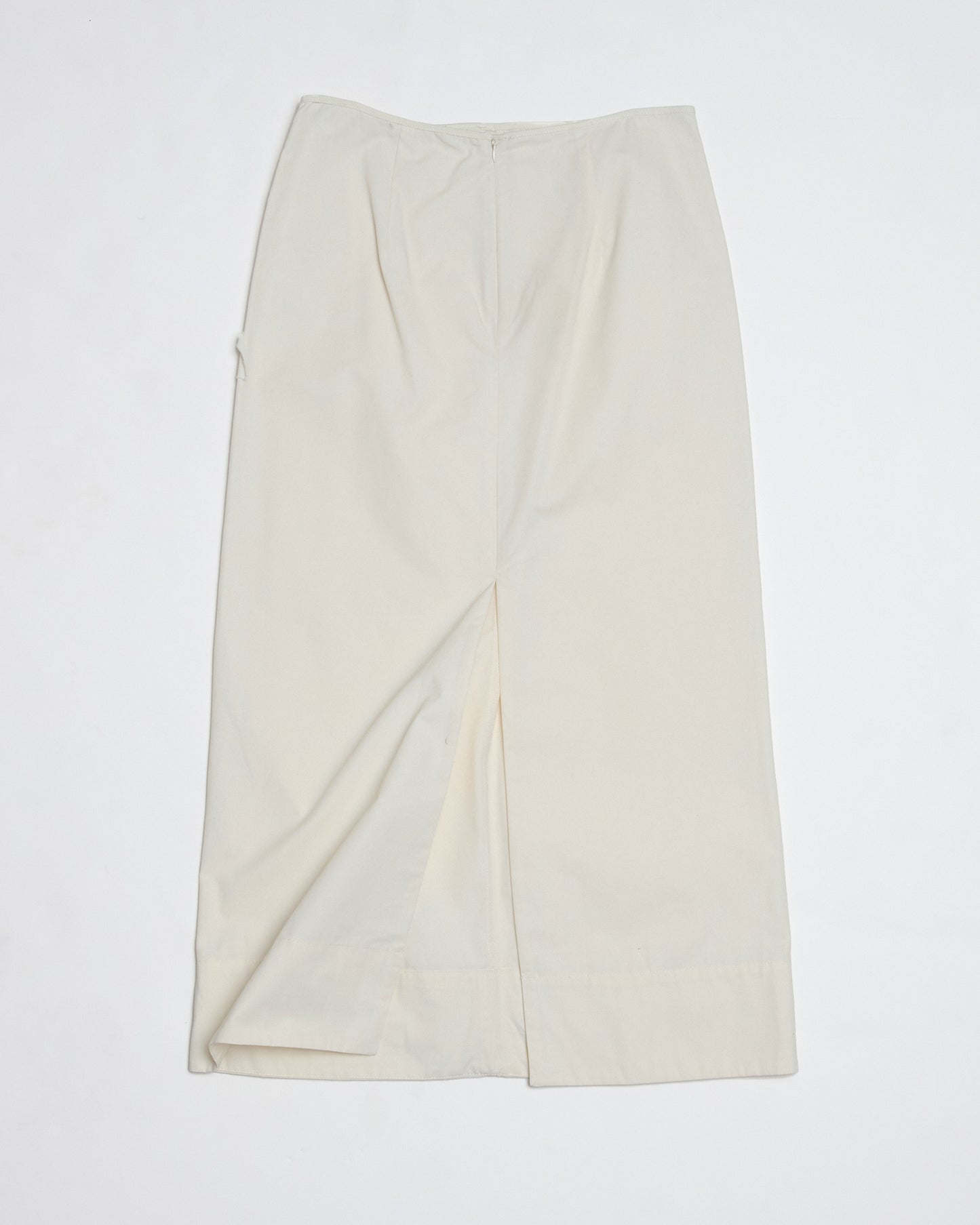 SLIP SKIRT - WHITE