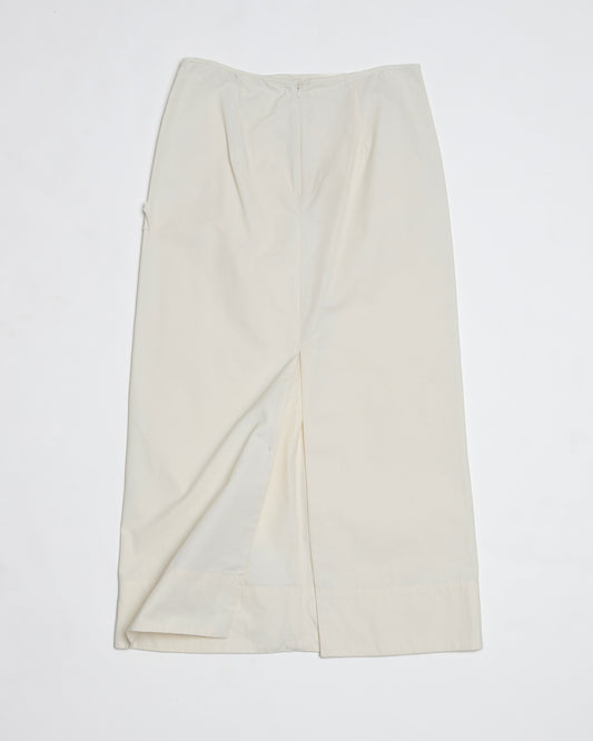 SLIP SKIRT - WHITE